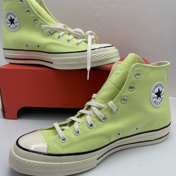 Converse Men’s A07428C
CHUCK 70 HI
CITRON THIS/EGRET All Star High Top Sneakers - Picture 10 of 16